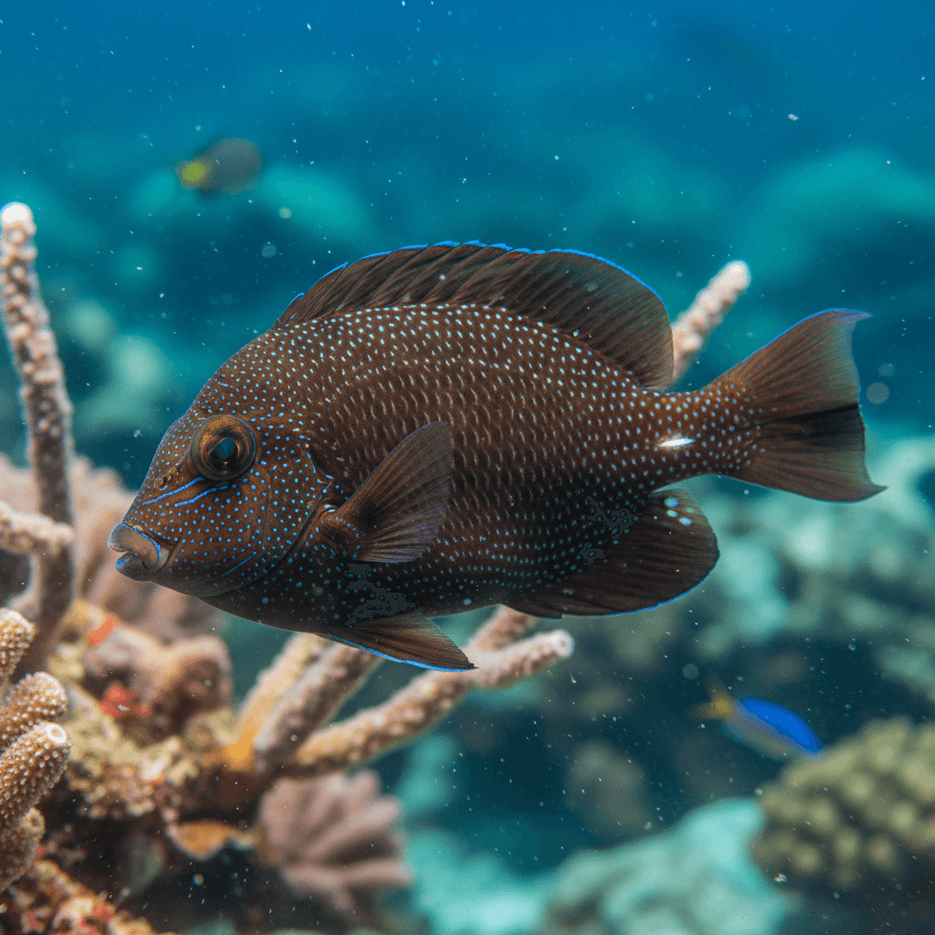 Kole Tang (Yellow Eye Tang): Ctenochaetus strigosus