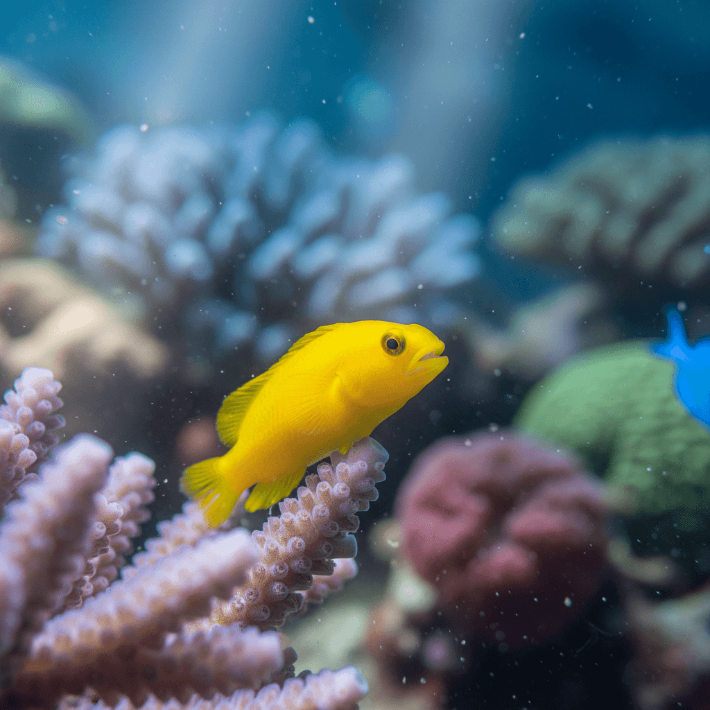 Yellow Clown Goby: Gobiodon okinawae