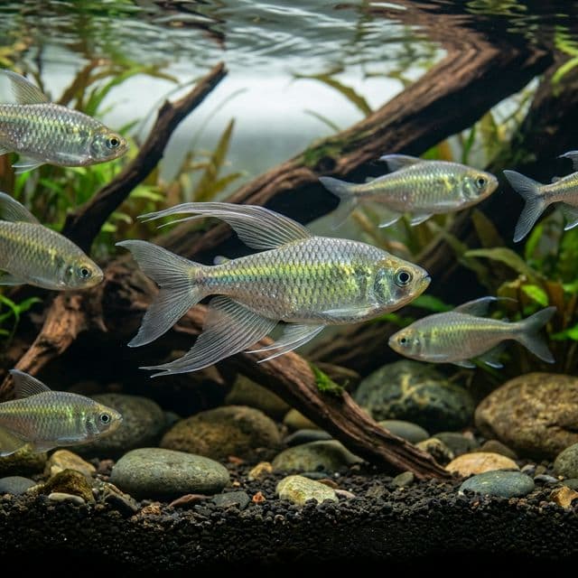 African Long-finned Tetra: Bryconalestes longipinnis