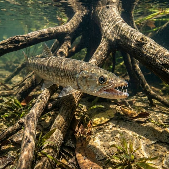 African Pike Characin: Hepsetus odoe