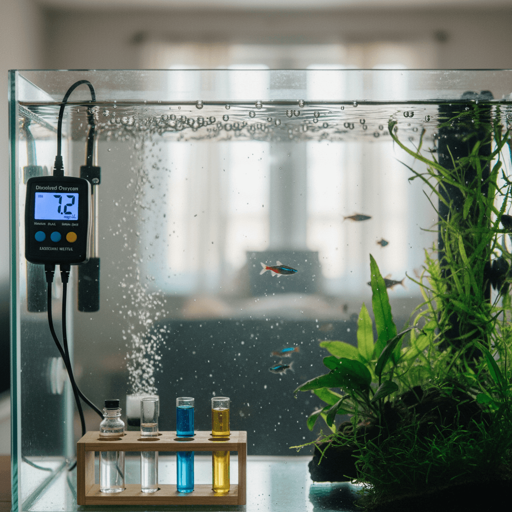 Dissolved Oxygen in Aquariums: Surface Agitation, Plants, and CO2