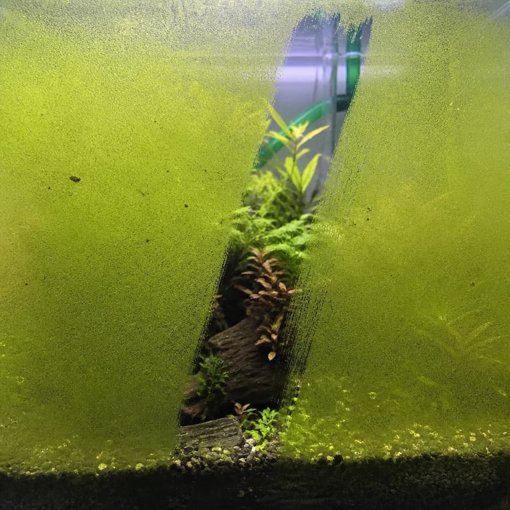 Green dust on glass: Identification & Treatment
