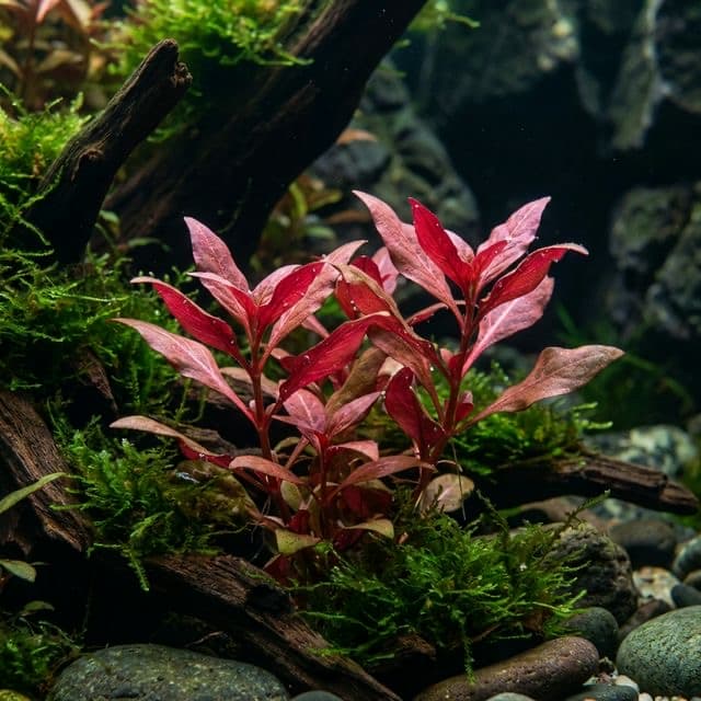 Alternanthera reineckii: var. rosaefolia