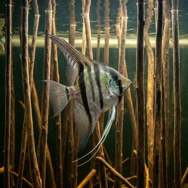 Altum Angelfish: Pterophyllum altum