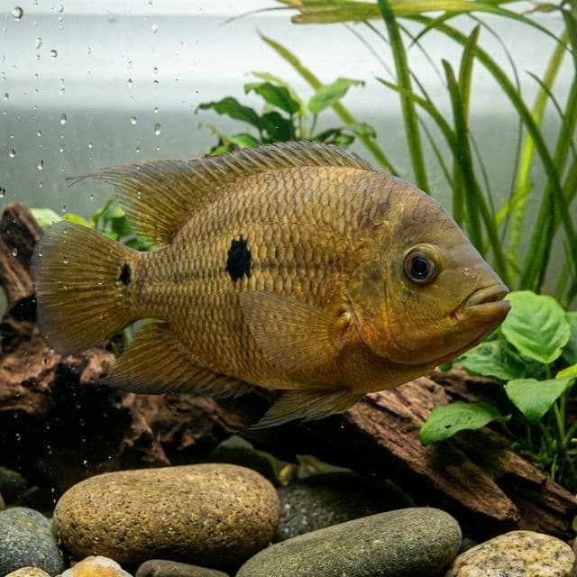 Angostura Cichlid: Vieja breidhori
