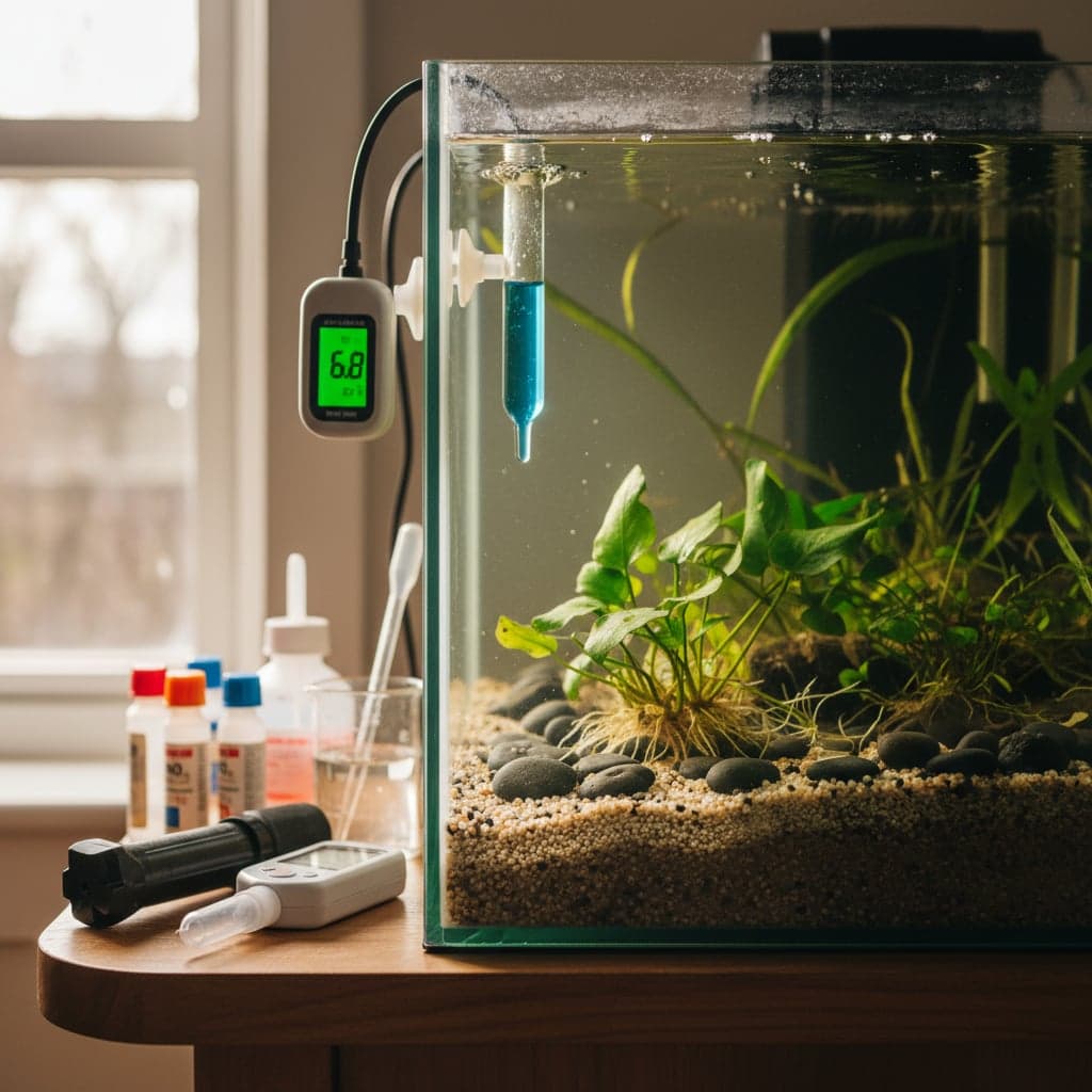 Substrat d'aquarium pour bacs plantés : CEC, profondeur et poches anaérobies