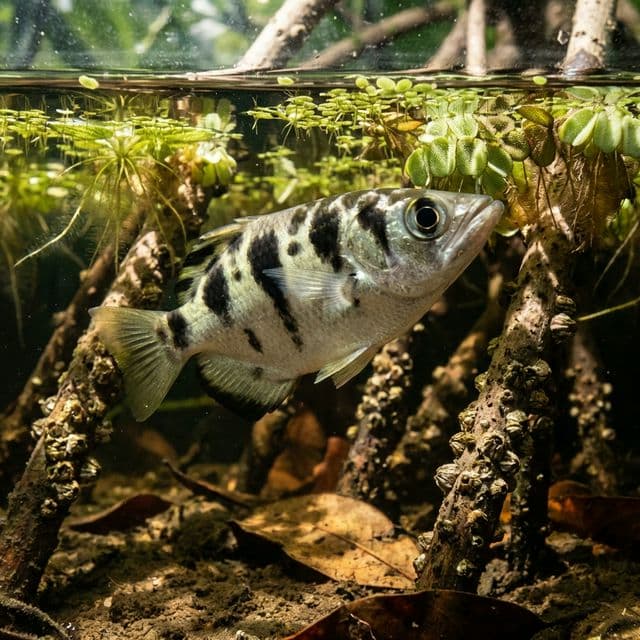 Archerfish: Toxotes jaculatrix