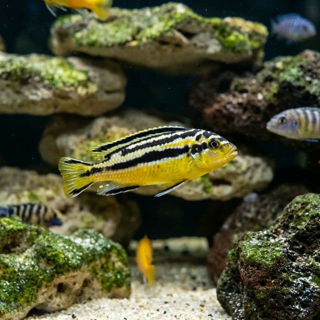 The Auratus Cichlid: Melanochromis auratus