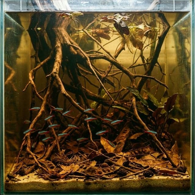 Aquarium biotope