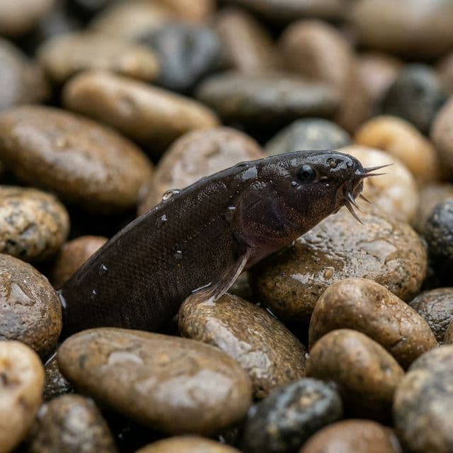 Black Kuhli Loach: Pangio oblonga