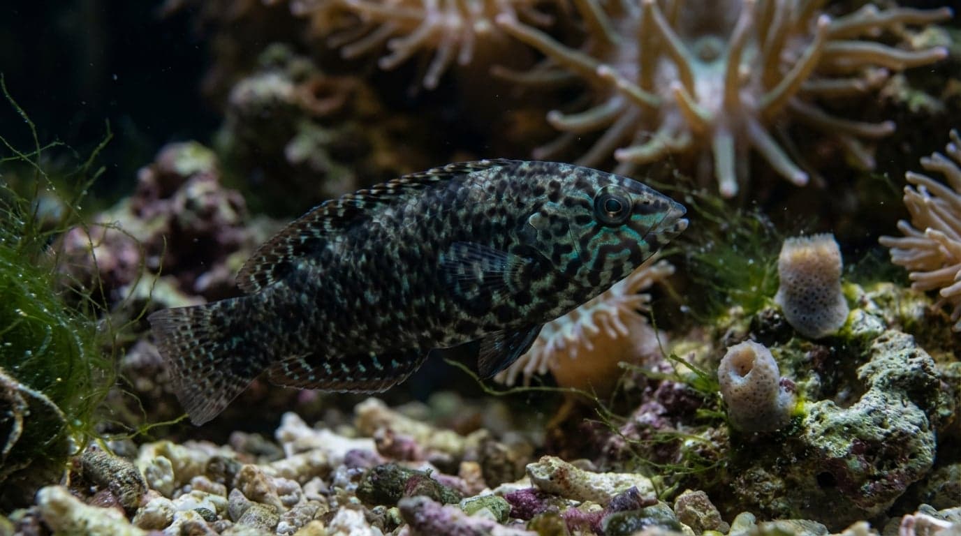 Black Leopard Wrasse