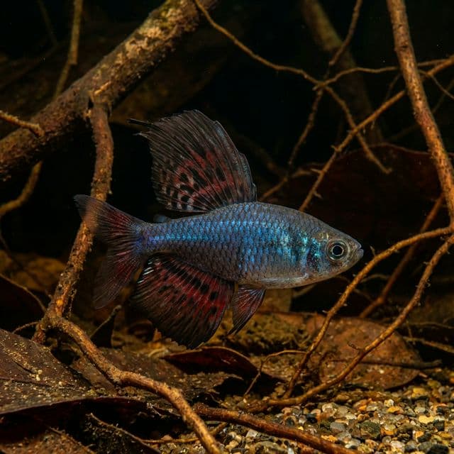 Tetra Morpho Noir : Poecilocharax weitzmani