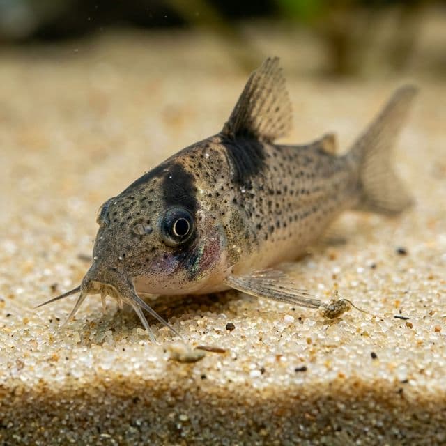 Black-saddled Cory: Hoplisoma sp. CW051