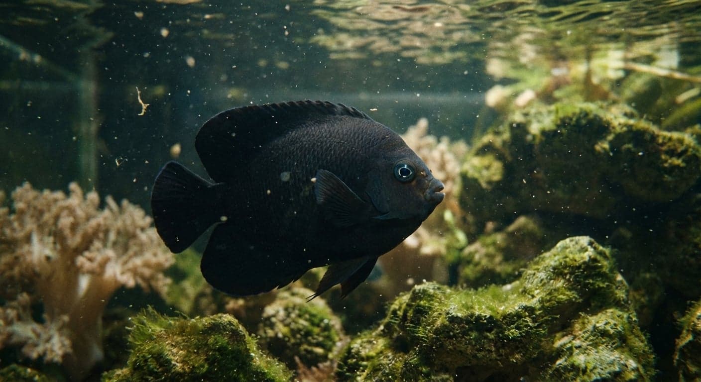 Black Velvet Angelfish