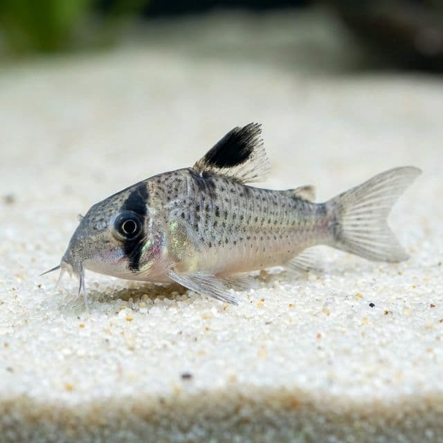 Corydoras à nage noire