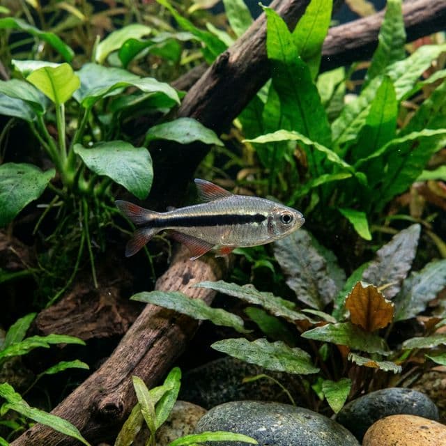 Blackline Tetra: Hyphessobrycon scholzei