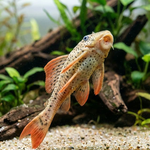 Blauaugen-Rotflossen-Harnischwels L137: Hypostomus soniae