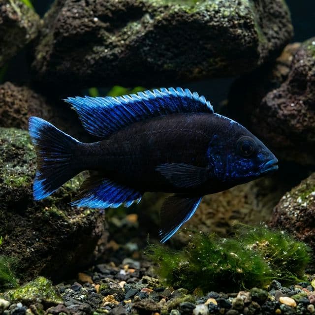 Paon Orchidée Bleu