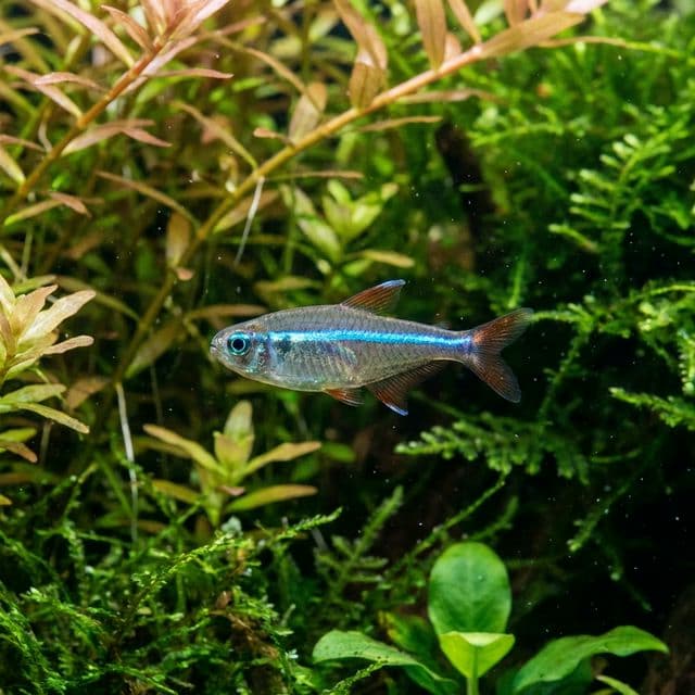 Blue Ribbon Tetra: Hyphessobrycon sp. Blue Ribbon