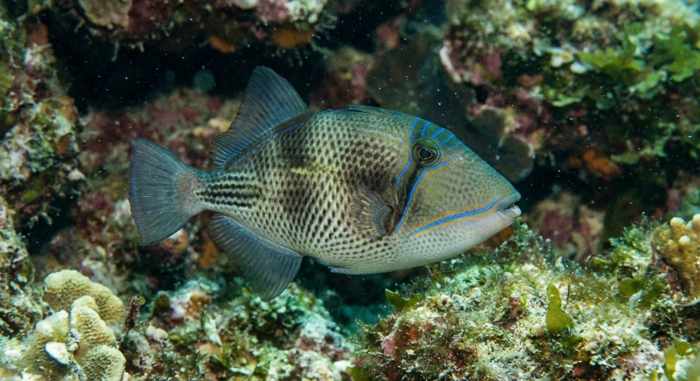 Bluelined Triggerfish