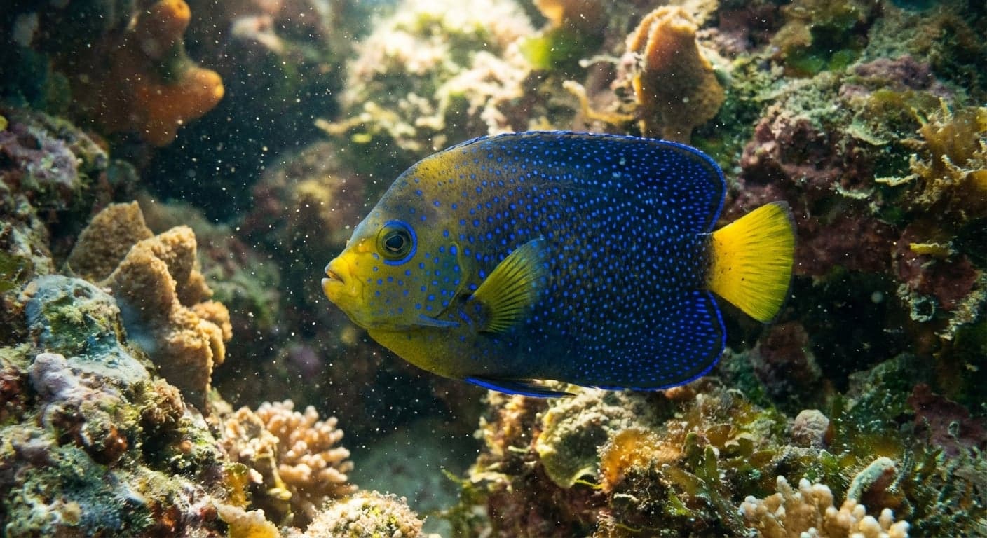 Bluespotted Angelfish