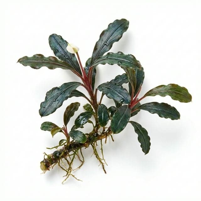 Le joyau iridescent : Bucephalandra sp. Green