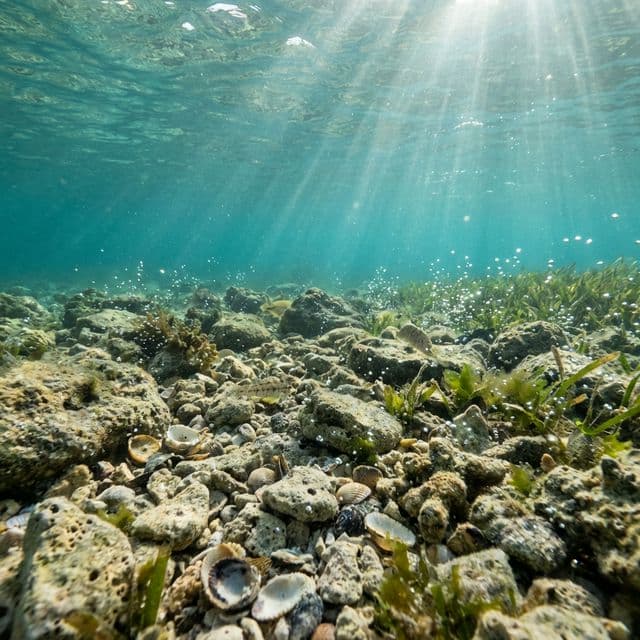 Calcareous substrate