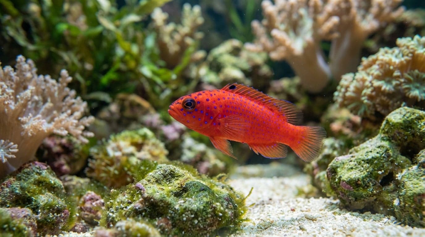 Dottyback cerise