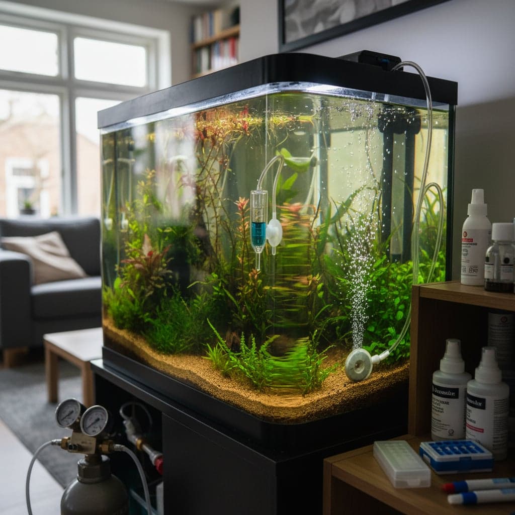 CO2 Injection for Planted Aquariums: Drop Checkers, pH, and Safety
