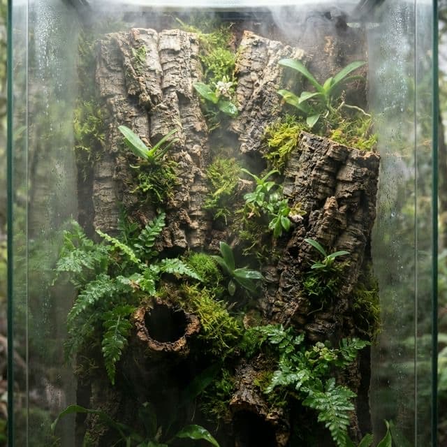 Cork Bark: The Floating Background