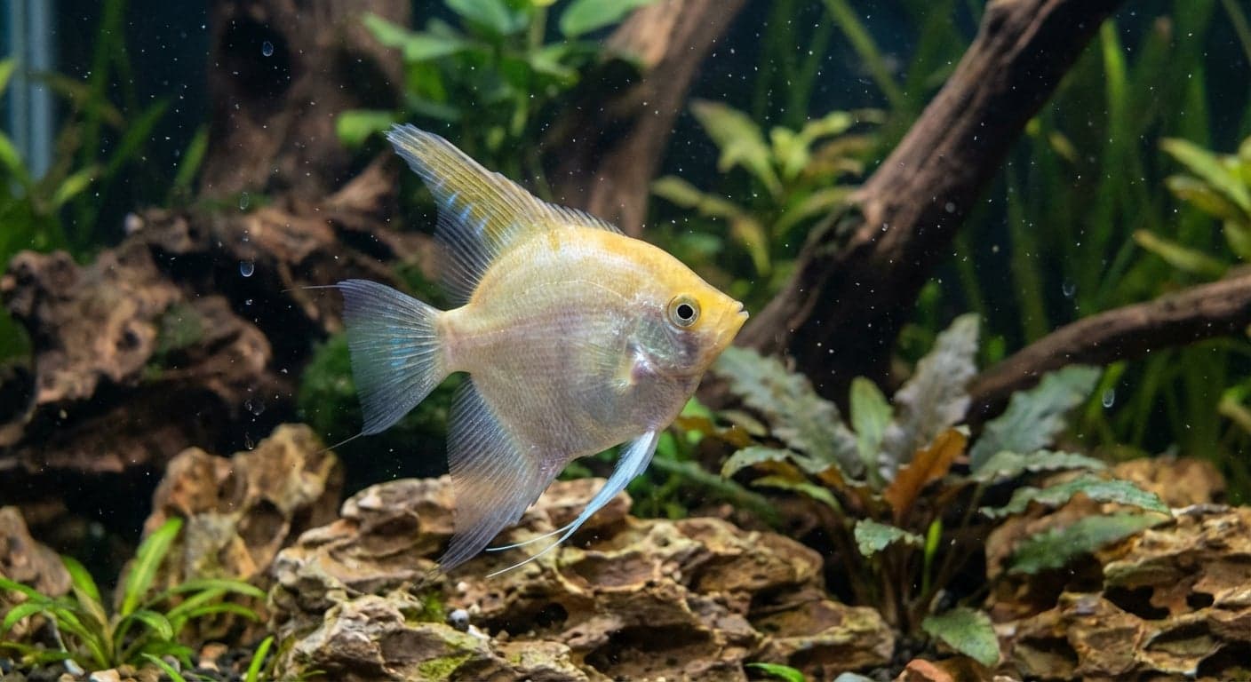 Cream Angelfish