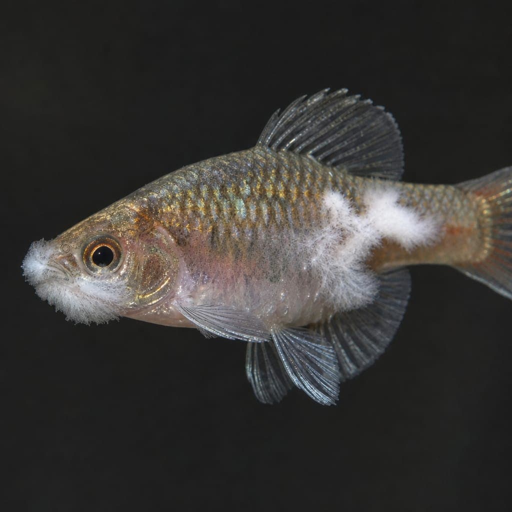 White fuzzy patches: Identification & Treatment