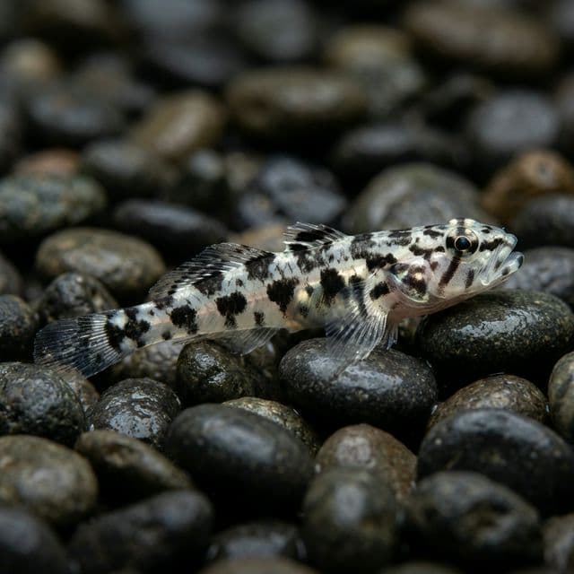 Dwarf Dragon Goby: Rhinogobius duospilus