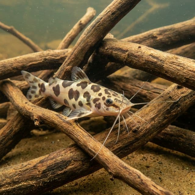 Poisson-chat girafe nain : Notoglanidium macrostoma