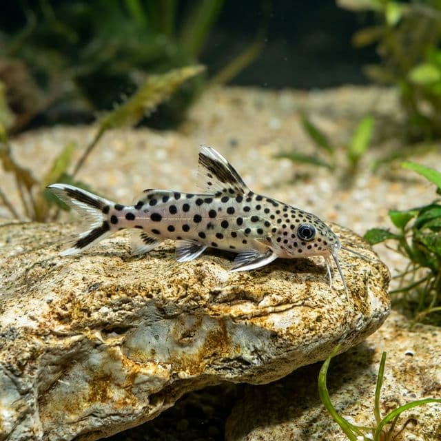 Dwarf Petricola Catfish: Synodontis lucipinnis