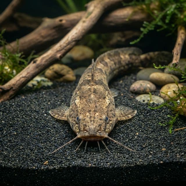 Eel-tailed Banjo Catfish: Platystacus cotylephorus