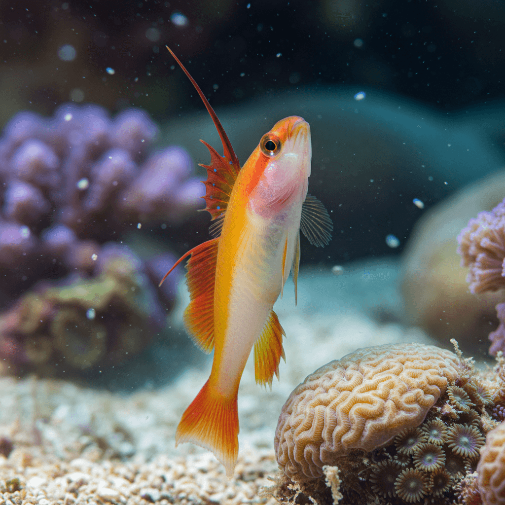 Firefish Goby: Nemateleotris magnifica