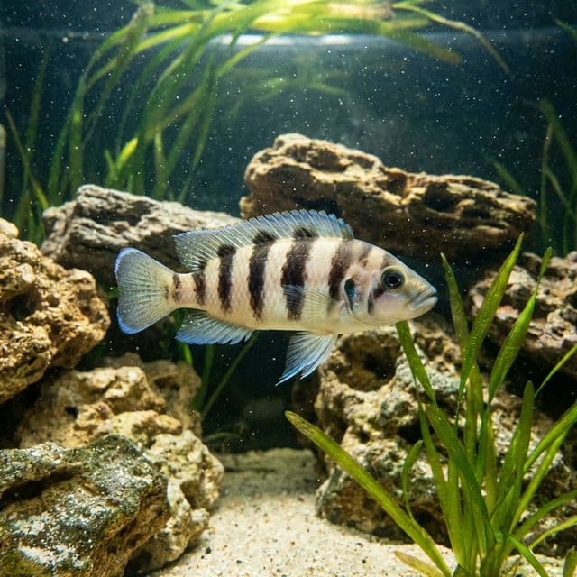 Cichlidé à cinq barres