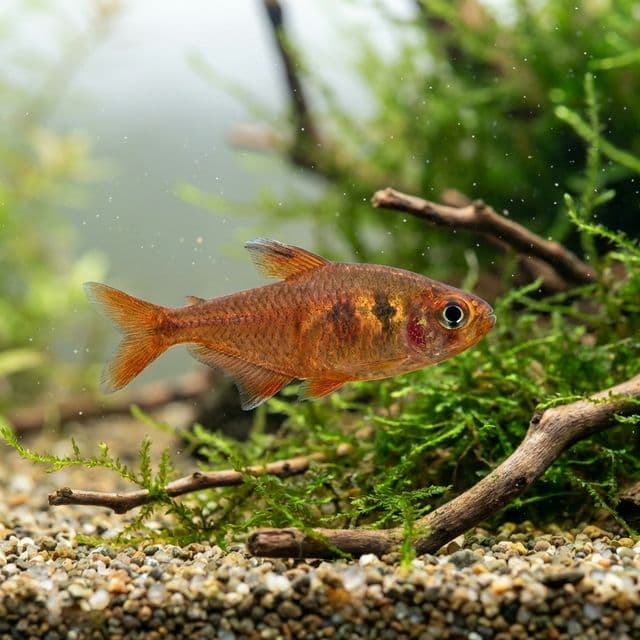 Flame Tetra: Hyphessobrycon flammeus