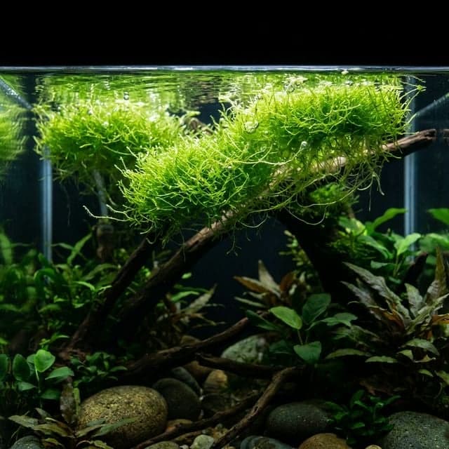 Riccia flottante : Riccia fluitans