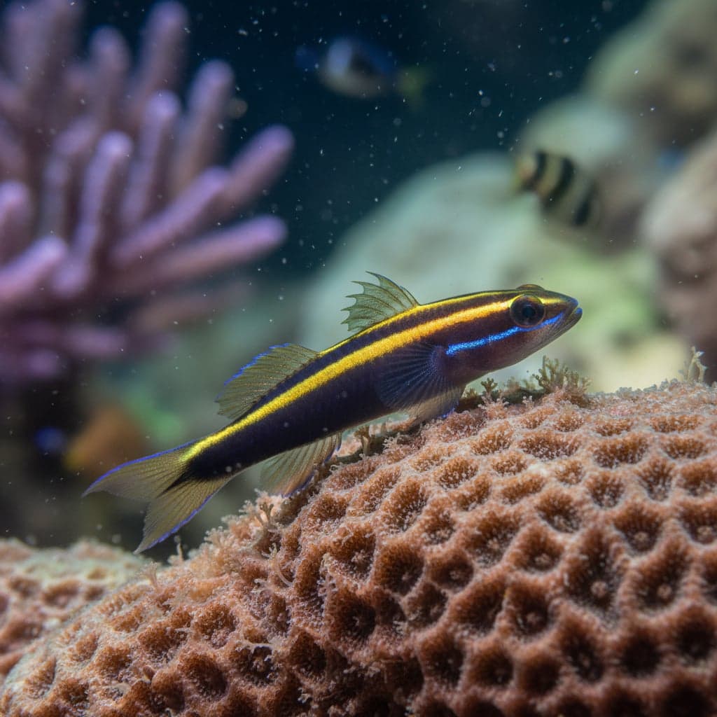 Gold Neon Goby