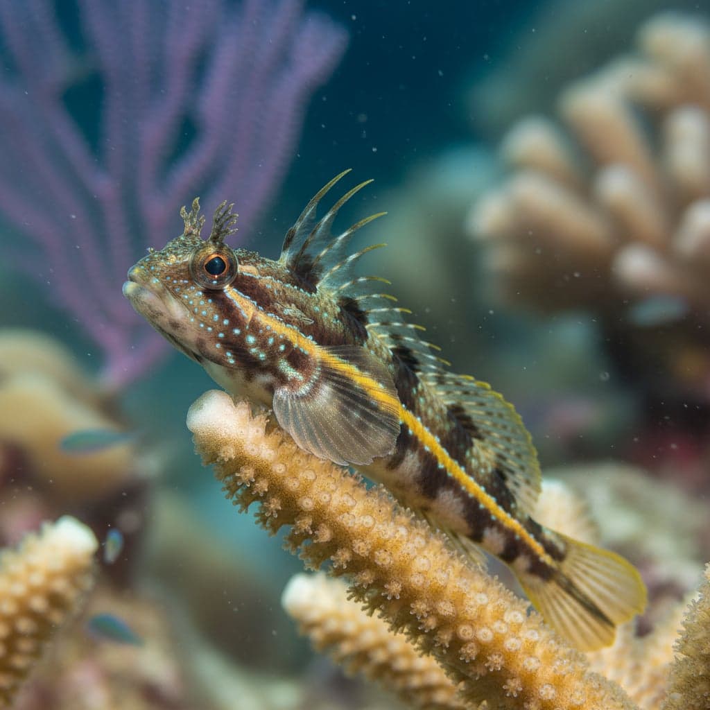 Gold Streak Blenny