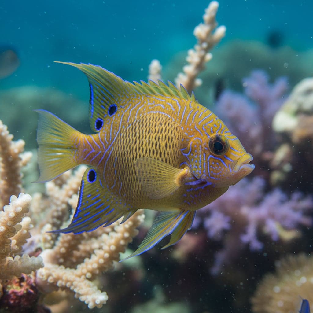 Golden Angelfish