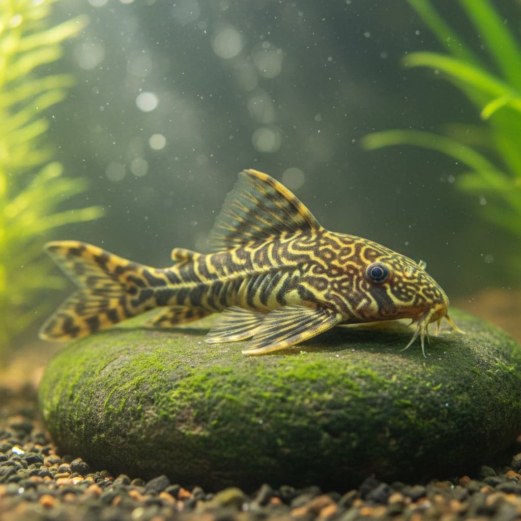 Pleco tigre rey dorado L333