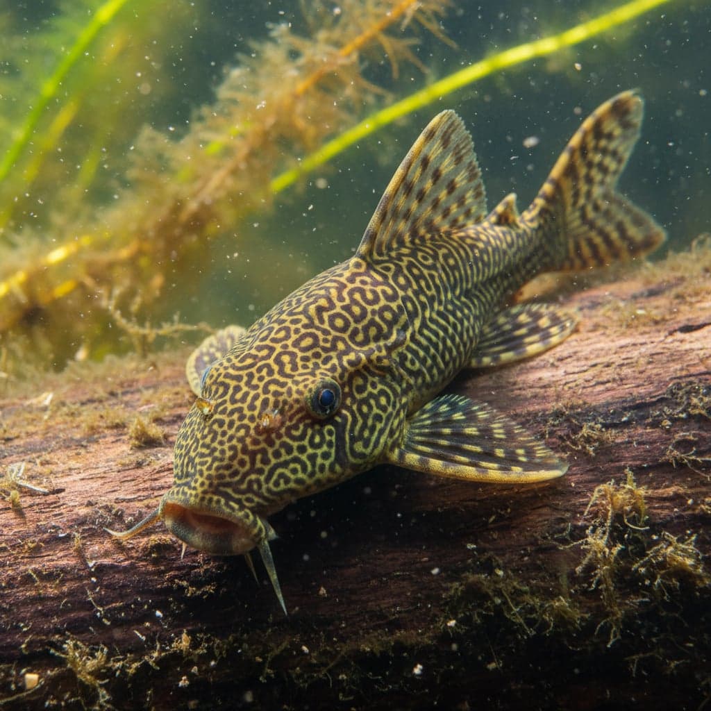 Pleco Vampire Doré