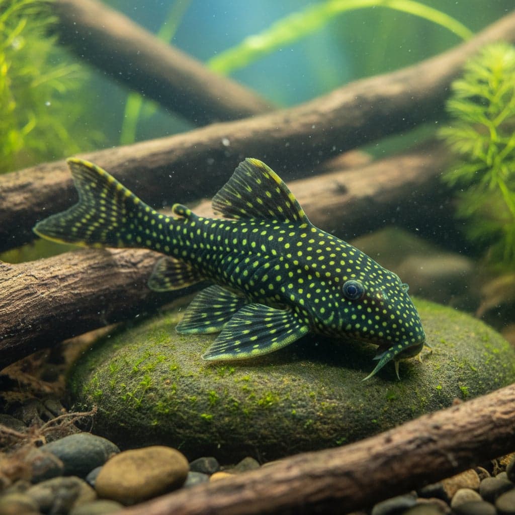 Pleco fantasma verde L200