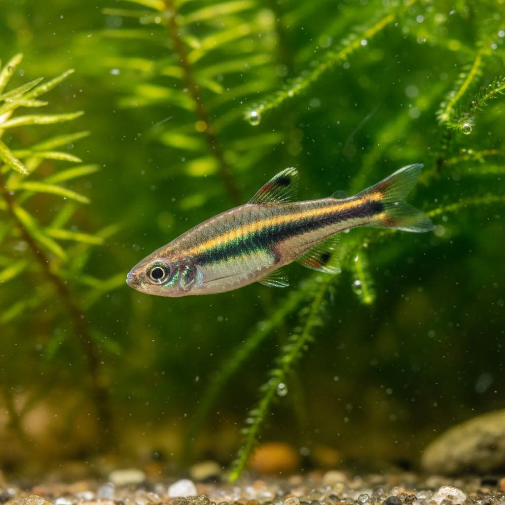 Poisson Crayon à Rayures Vertes