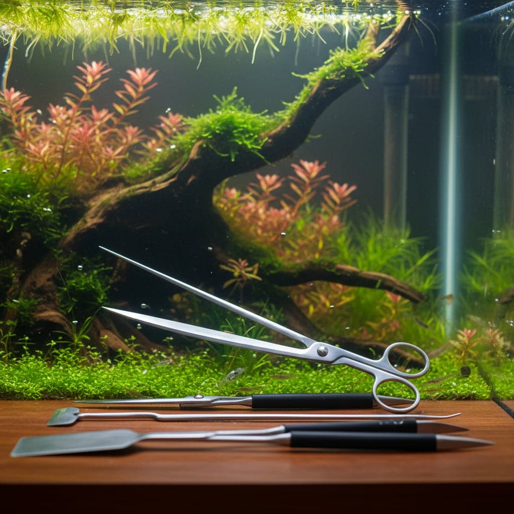 Outils d'aquascaping