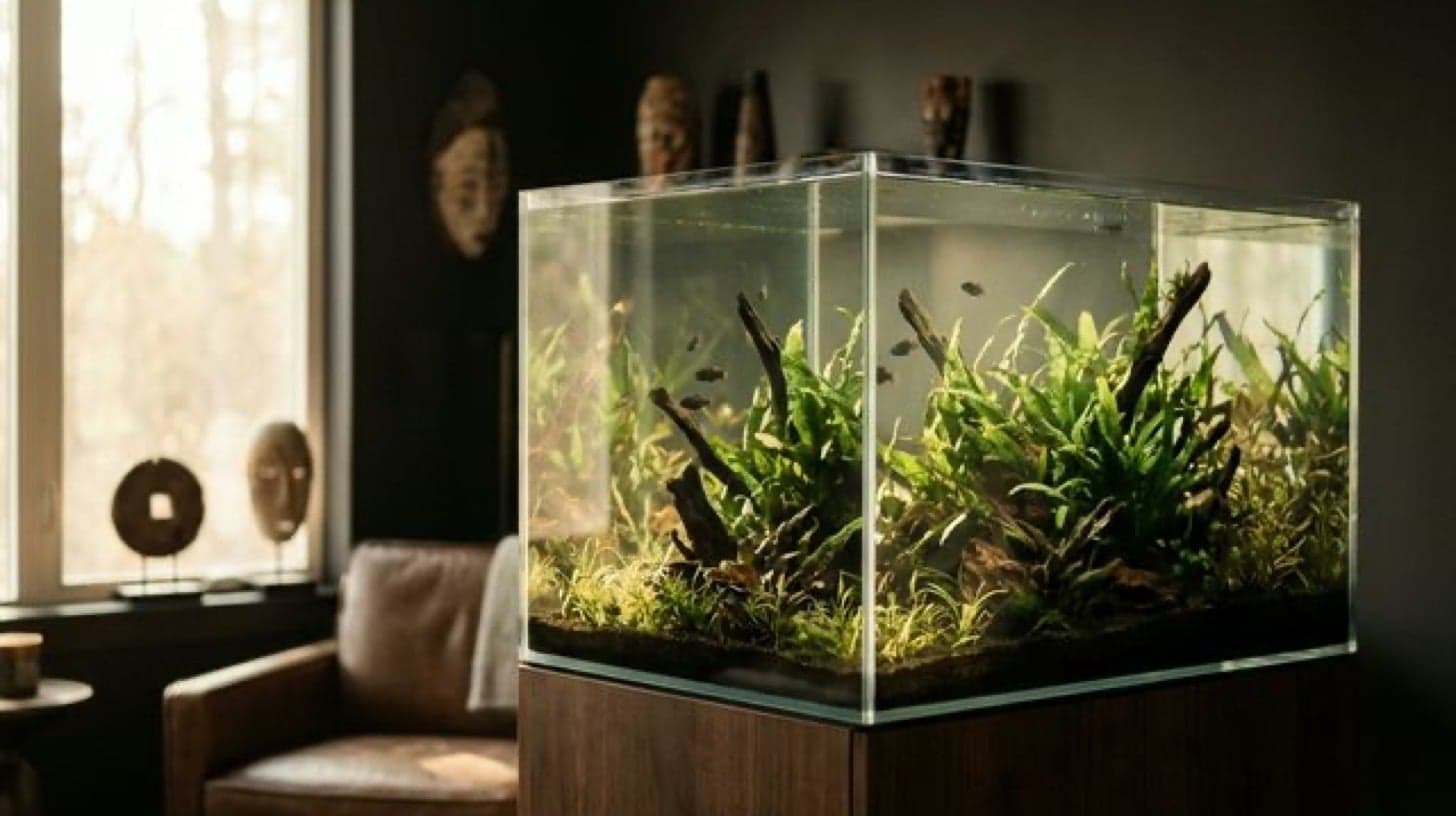 Aquarium en Verre Sans Cadre