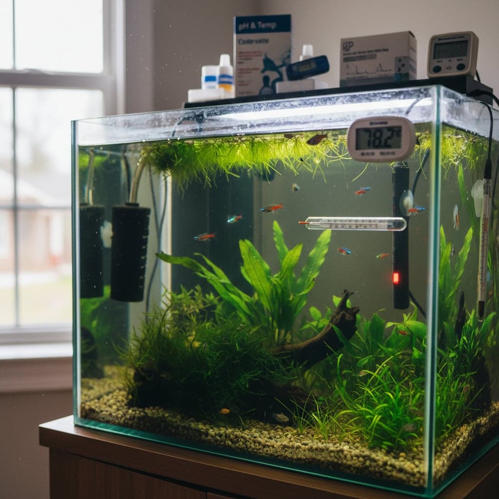 Température de l'aquarium : Plages, Stabilité et Sécurité du Chauffage
